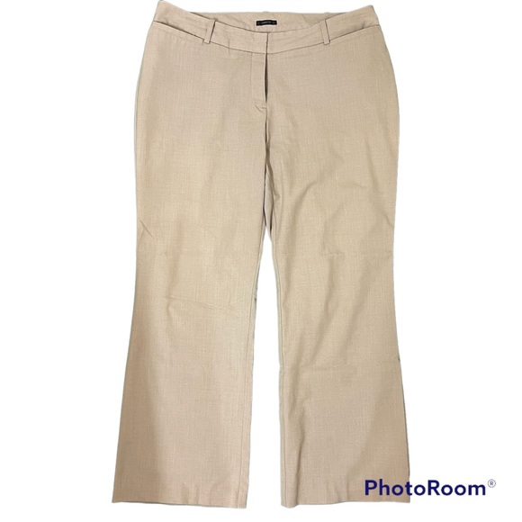 Worthington Pants - Worthington Women’s Petite Curvy Fit Tan Dress Pants - Size 14P